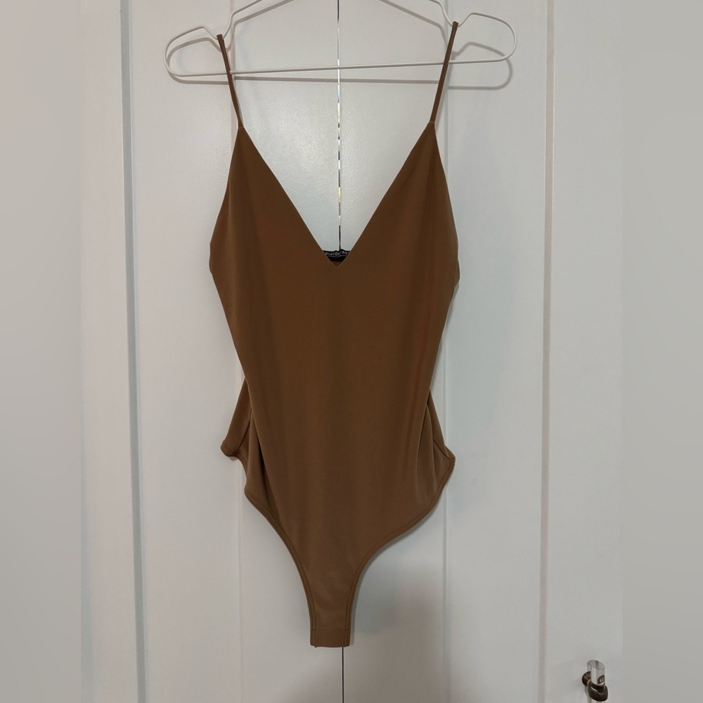 Fashion Nova Tan Bodysuit